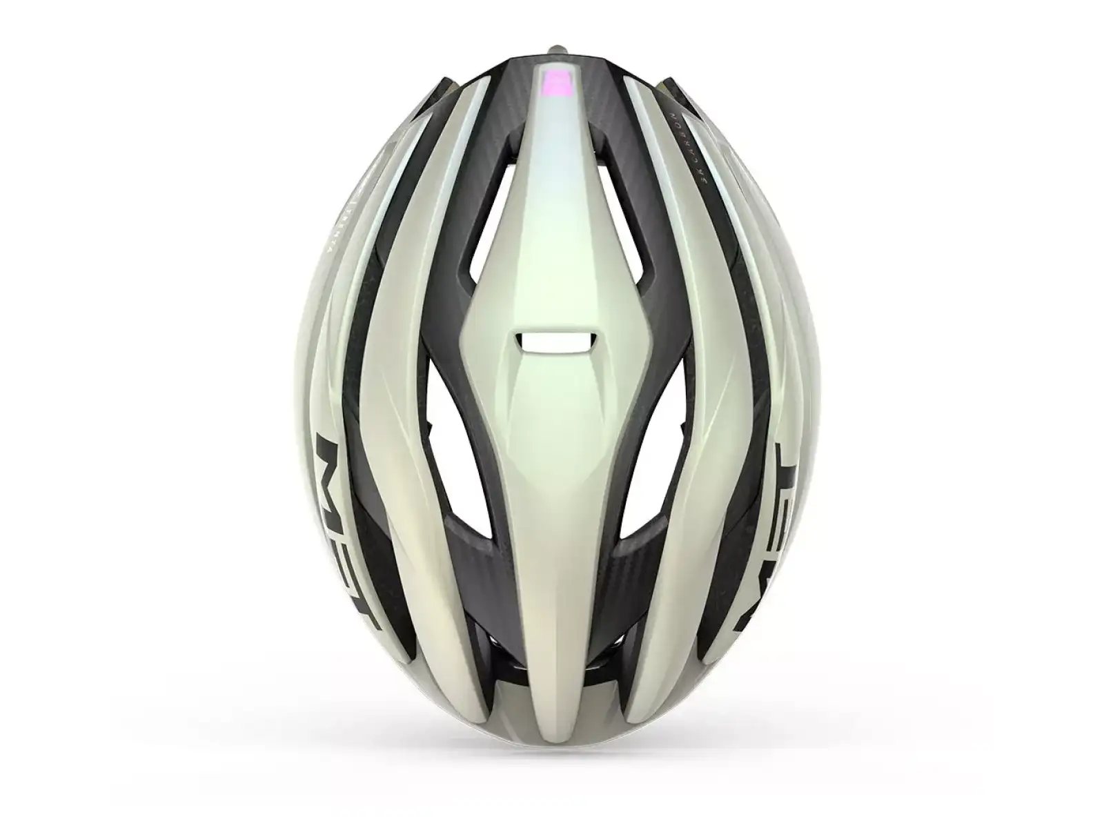 MET Trenta 3K Carbon MIPS kask rowerowy Vanilla Ice Gold