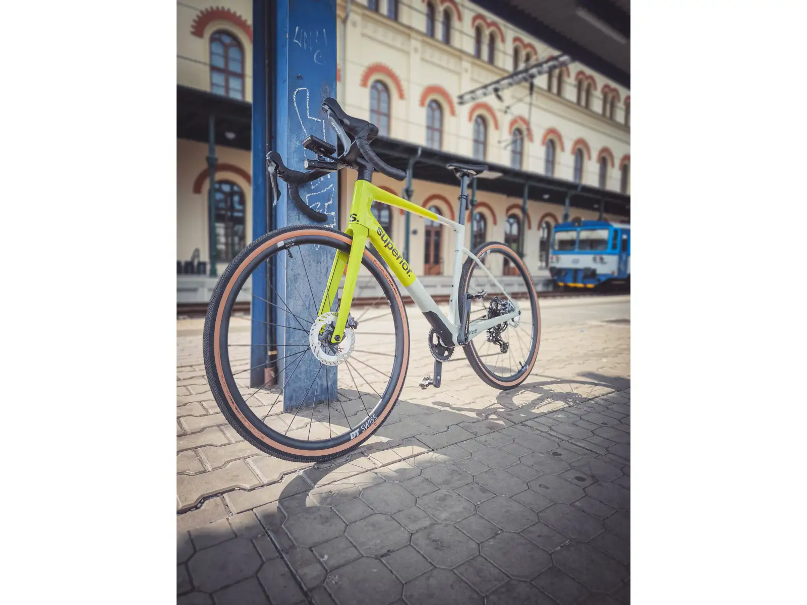 Superior XR 9.7 GR Gloss gravel rower Grey/Racing Yellow
