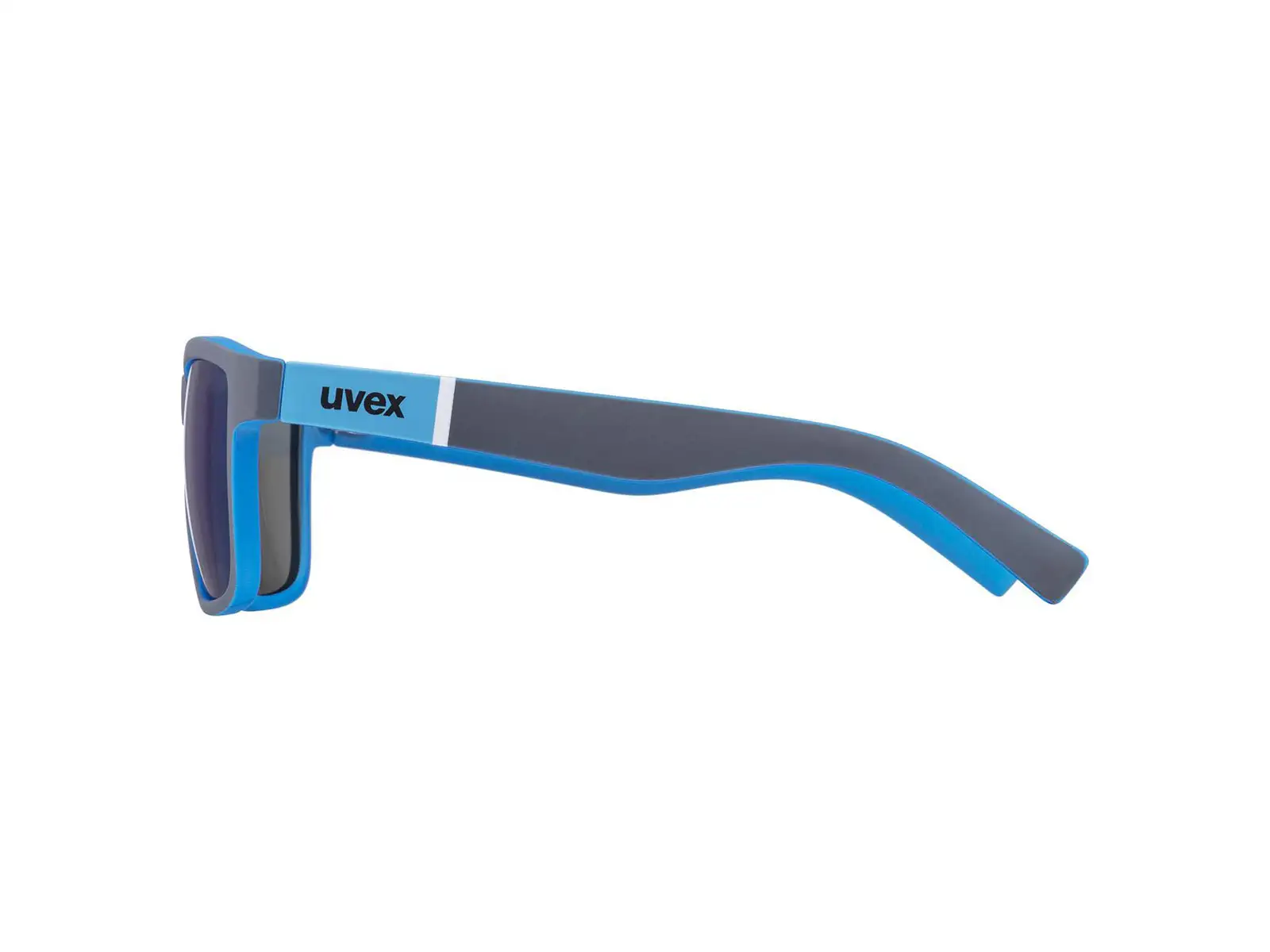 Uvex LGL 39 okulary Grey Mat Blue/Mirror Blue