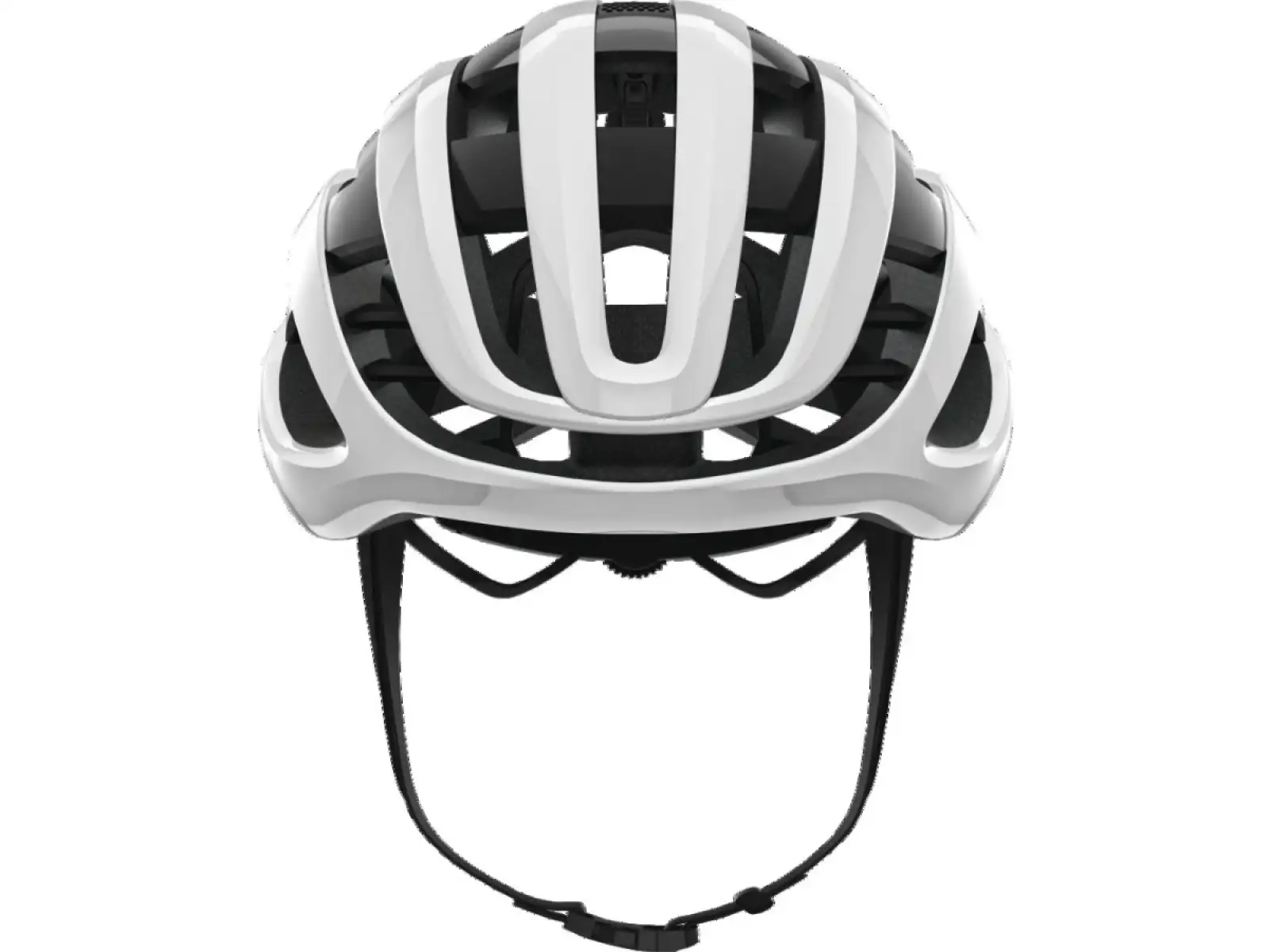 Abus AirBreaker kask rowerowy szosowy Polar White Shiny