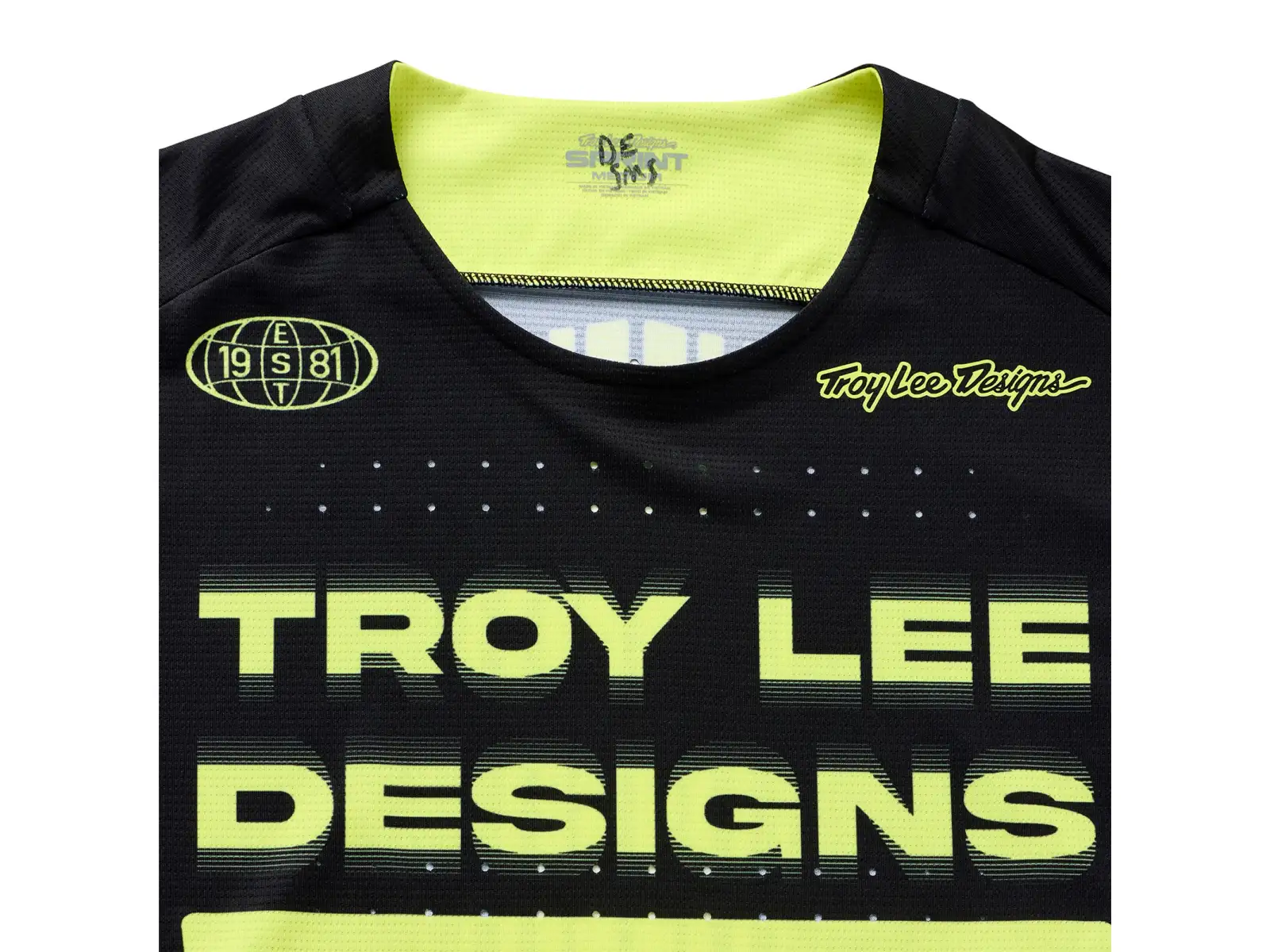 Troy Lee Designs Sprint męska koszulka z długim rękawem Segment Black
