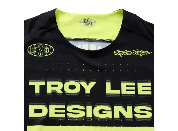 Troy Lee Designs Sprint męska koszulka z długim rękawem Segment Black