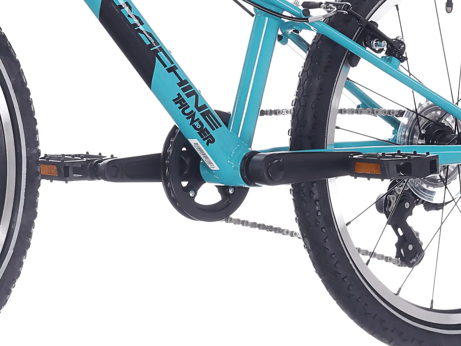 Rock Machine Thunder Jr. 20 VB rower dziecięcy Jade Blue