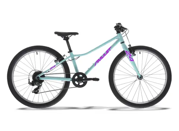 AMULET 24 Fun rower dziecięcy celeste blue/purple