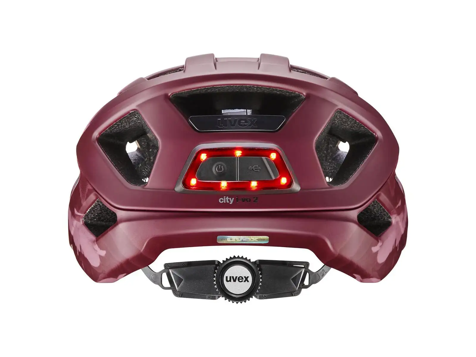 Uvex City I-vo 2 kask Cranberry Matt