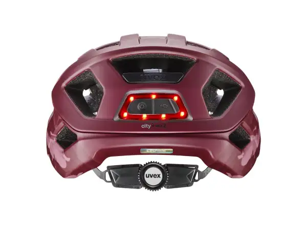 Uvex City I-vo 2 kask Cranberry Matt