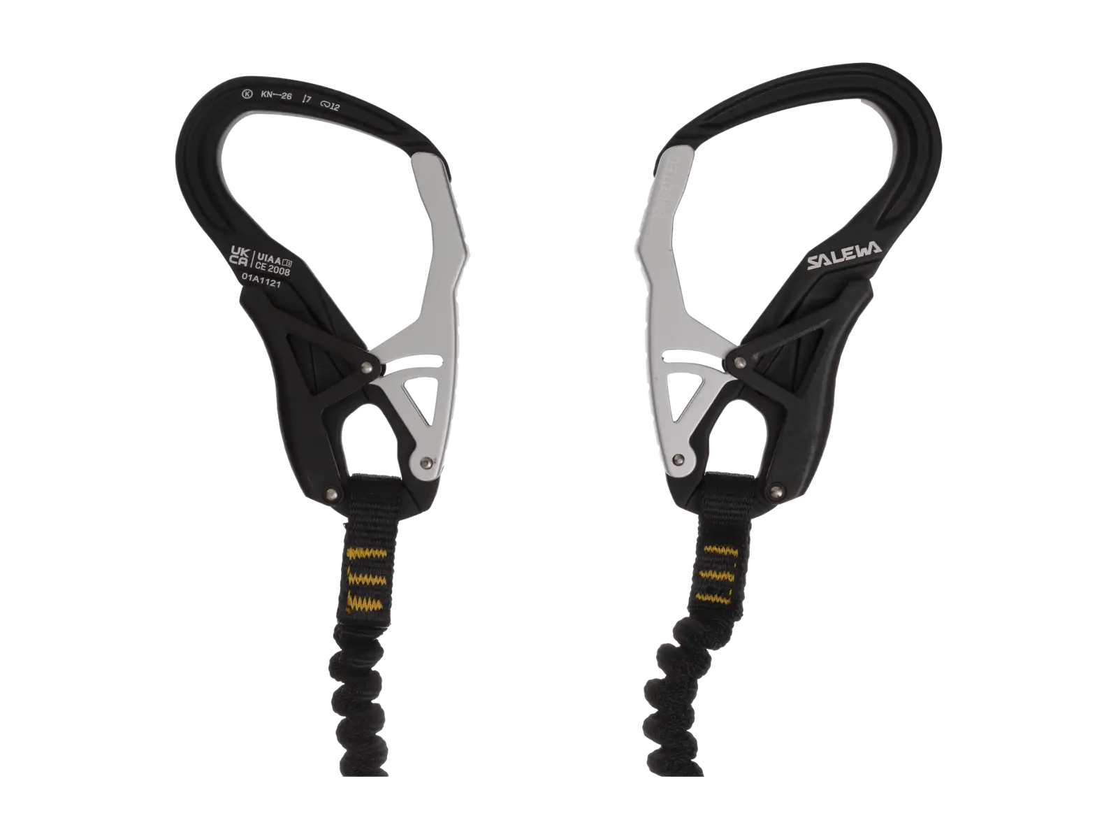 Salewa Set Via Ferrata Ergo Core Absorber upadków Black/Yellow