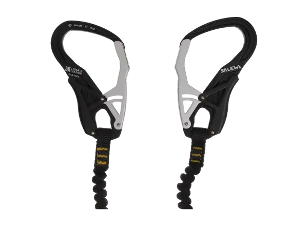 Salewa Set Via Ferrata Ergo Core Absorber upadków Black/Yellow