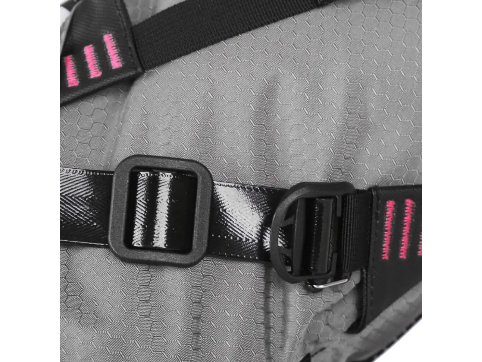 Woho X-Tourning Dry Bag torba podsiodłowa 8-12 l Honeycomb Iron szara rozm. M