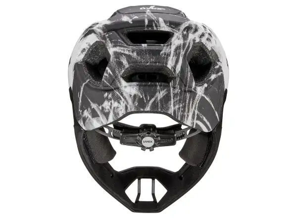 Uvex React JR Fullface kask MTB White Matt