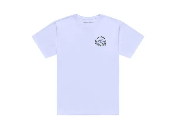 Troy Lee Designs Carb Club męska koszulka z krótkim rękawem White
