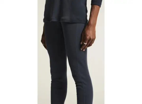 Craft Core Warm Baselayer damski zestaw koszulka długi rękaw+spodnie niebieska