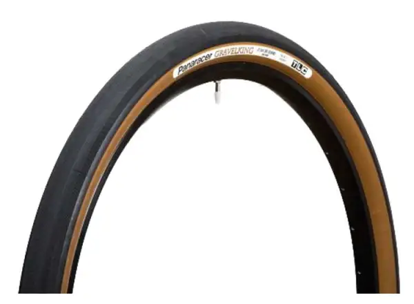 Panaracer GravelKing Slick TLC 42-584 gravel opona kevlar czarny/brązowy