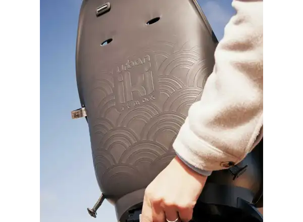 Urban Iki Ta-ke tylne siedzenie na rower dla bagażników MIK Bincho Black/Kurumi Brown