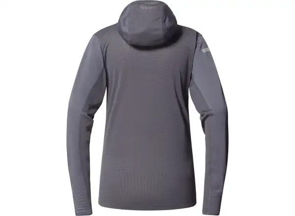 Haglöfs L.I.M Mid Multi Hood damska bluza z kapturem ciemnoszara