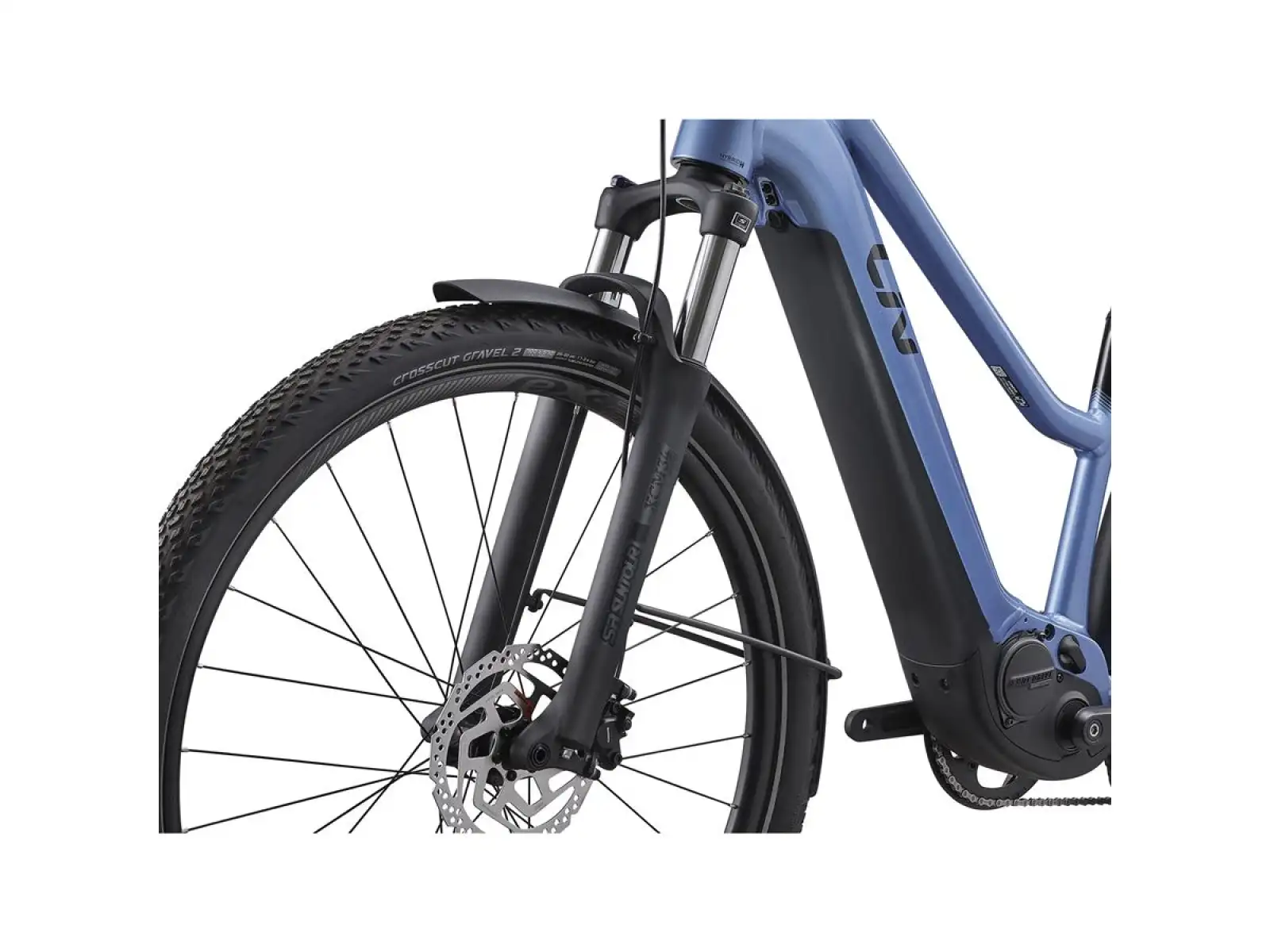 Liv Amiti E+1 trekkingowy rower elektryczny estoril blue