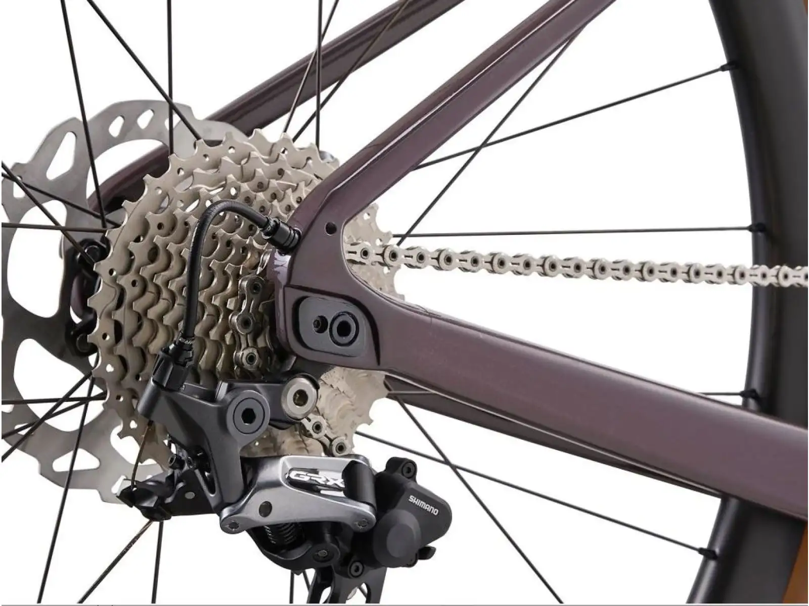 Giant Revolt Advanced 0 rower gravel charcoal plum