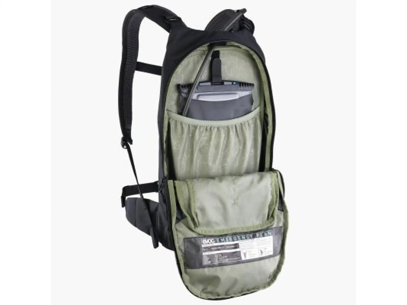 Evoc Stage 6 l plecak Black + Bukłak wodny 2 l