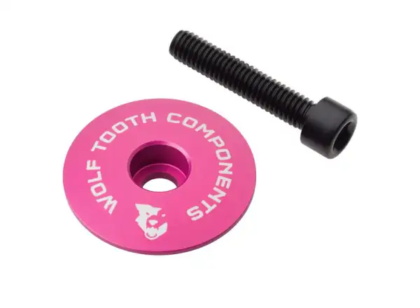Wolf Tooth Ultralight pokrywka łożyska sterów Pink