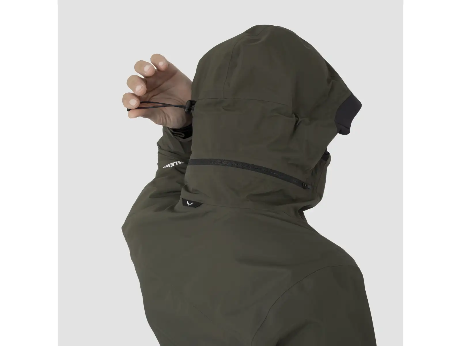 Salewa Sella 3L Powertex męska kurtka Dark Olive