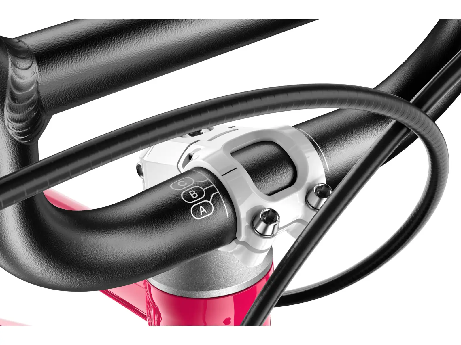 Woom GO 1 Plus rowerek biegowy dla dzieci 14" Hot Pink