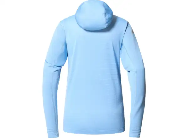 Haglöfs L.I.M Mid Multi Hood damska bluza z kapturem jasno niebieska