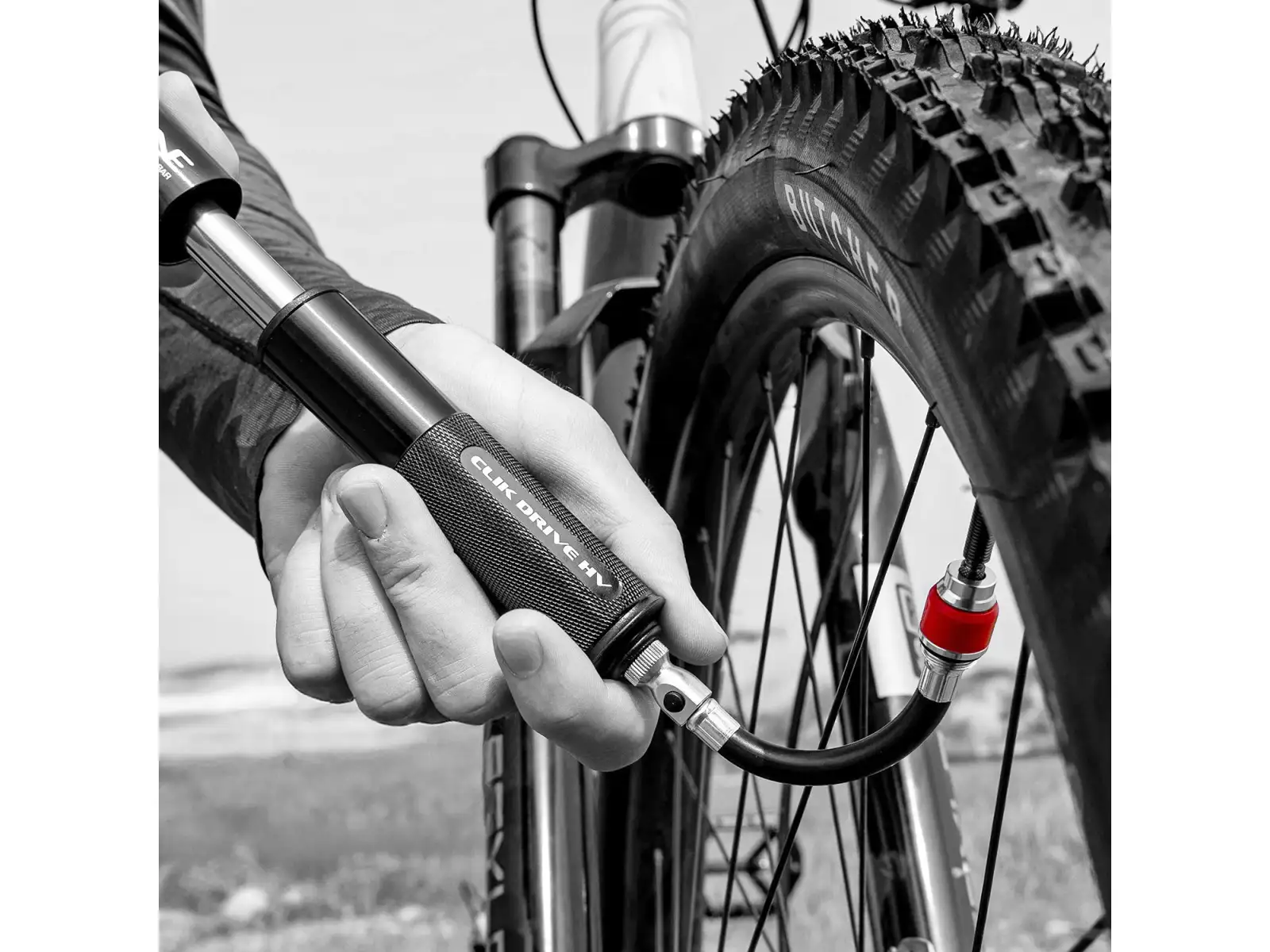 Lezyne ABS Flex Hose wężyk z Clik Chuck