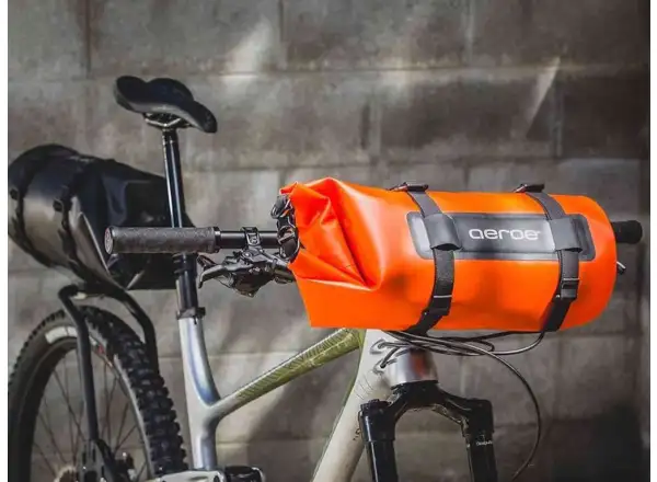 Aeroe Heavy Duty torba na kierownicę 8 l pomarańczowa