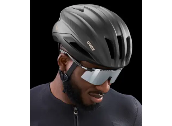 Uvex Ultimate Surge Carbon Mips kask rowerowy All Black Matt