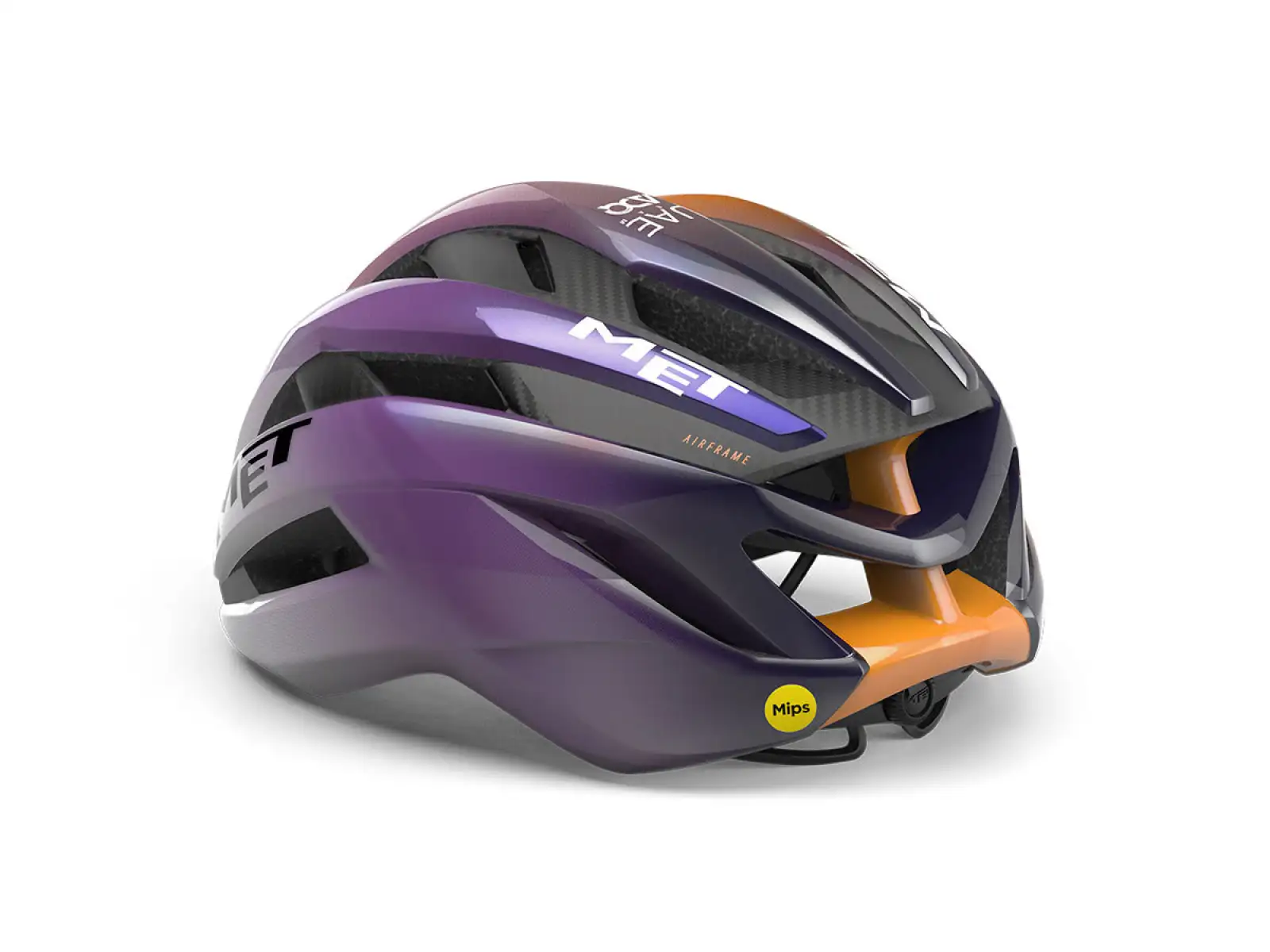 MET Trenta 3K Carbon szosowy kask UAE Team ADQ Limited Edition