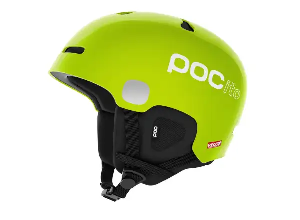 POC POCito Auric Cut MIPS dziecięcy kask narciarski Fluorescent Yellow/Green rozm. XS-S (51-54 cm)