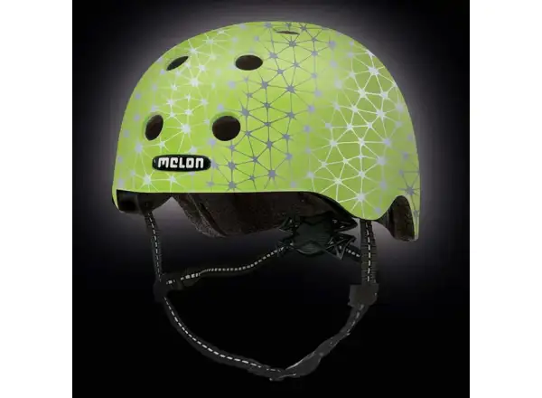 Melon Toddler Reflective dziecięcy refleksyjny kask Magic Green