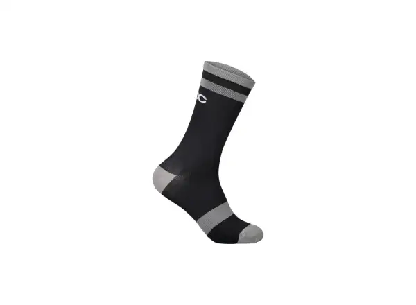 POC Lure MTB skarpety Uranium Black/Granite Grey