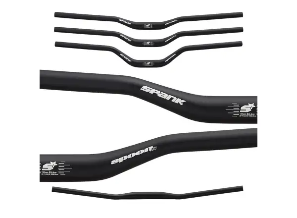 Spank Spoon 25 Bar 25R MTB kierownica czarna