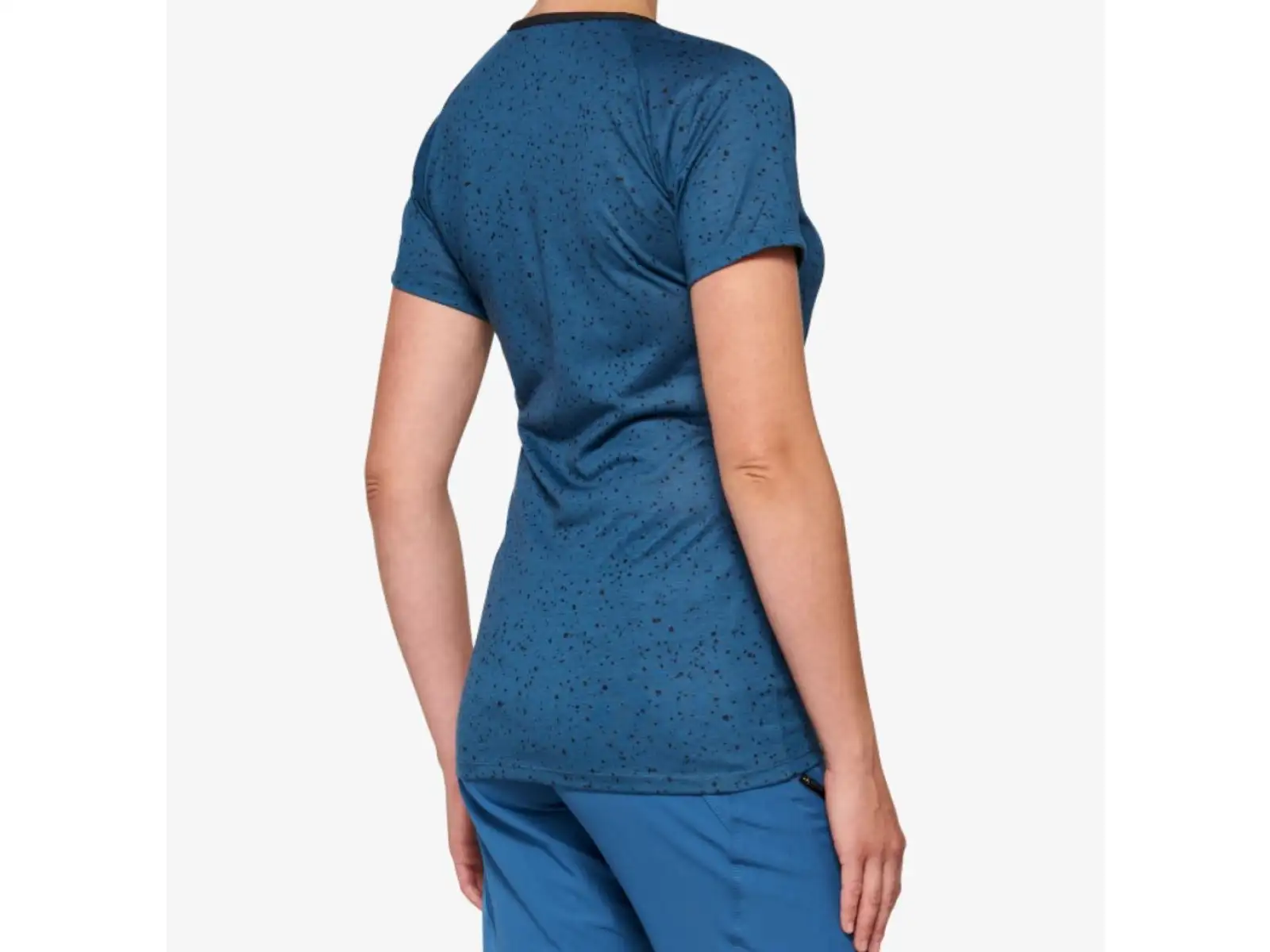 100% Airmatic damski dres krótki rękaw Slate Blue