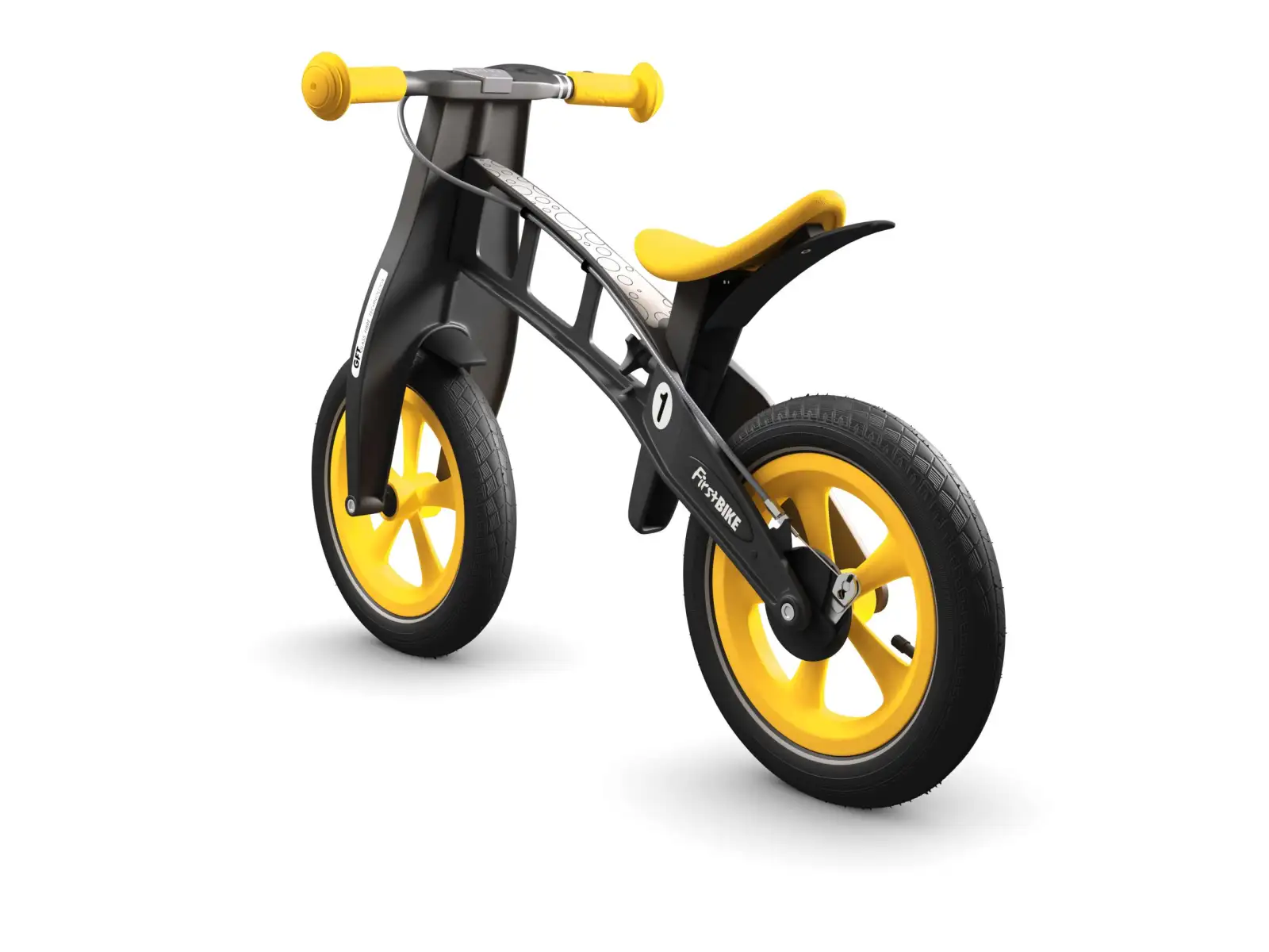First Bike Limited Edition dziecięcy rowerek biegowy Yellow