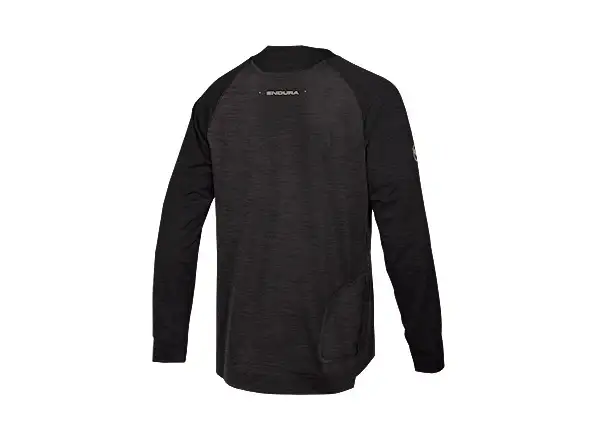 Endura SingleTrack męska koszulka z długim rękawem Pewter Grey
