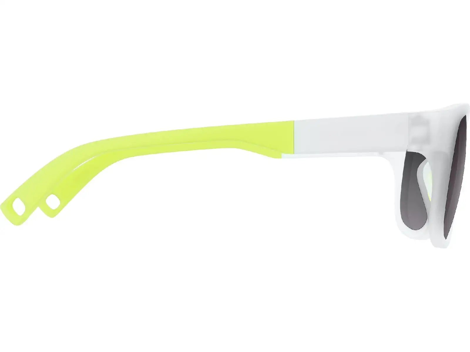 POC Evolve Transparant okulary dziecięce Crystal/Fluorescent Limegreen