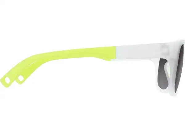 POC Evolve Transparant okulary dziecięce Crystal/Fluorescent Limegreen