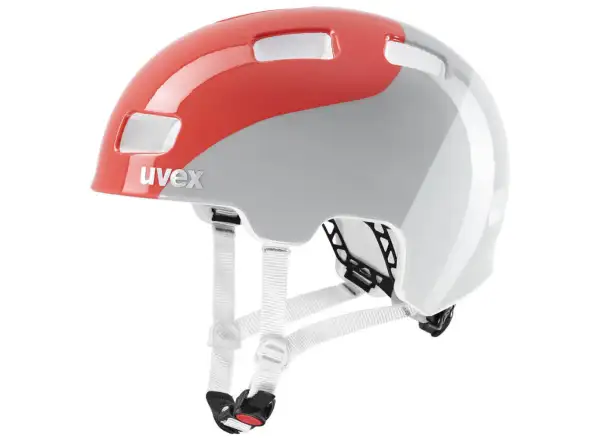 Uvex HLMT 4 kask Grapefruit/Grey Wave