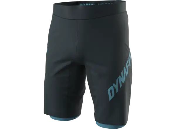 Dynafit Ride Light 2w1 męskie spodenki Blueberry/Storm Blue