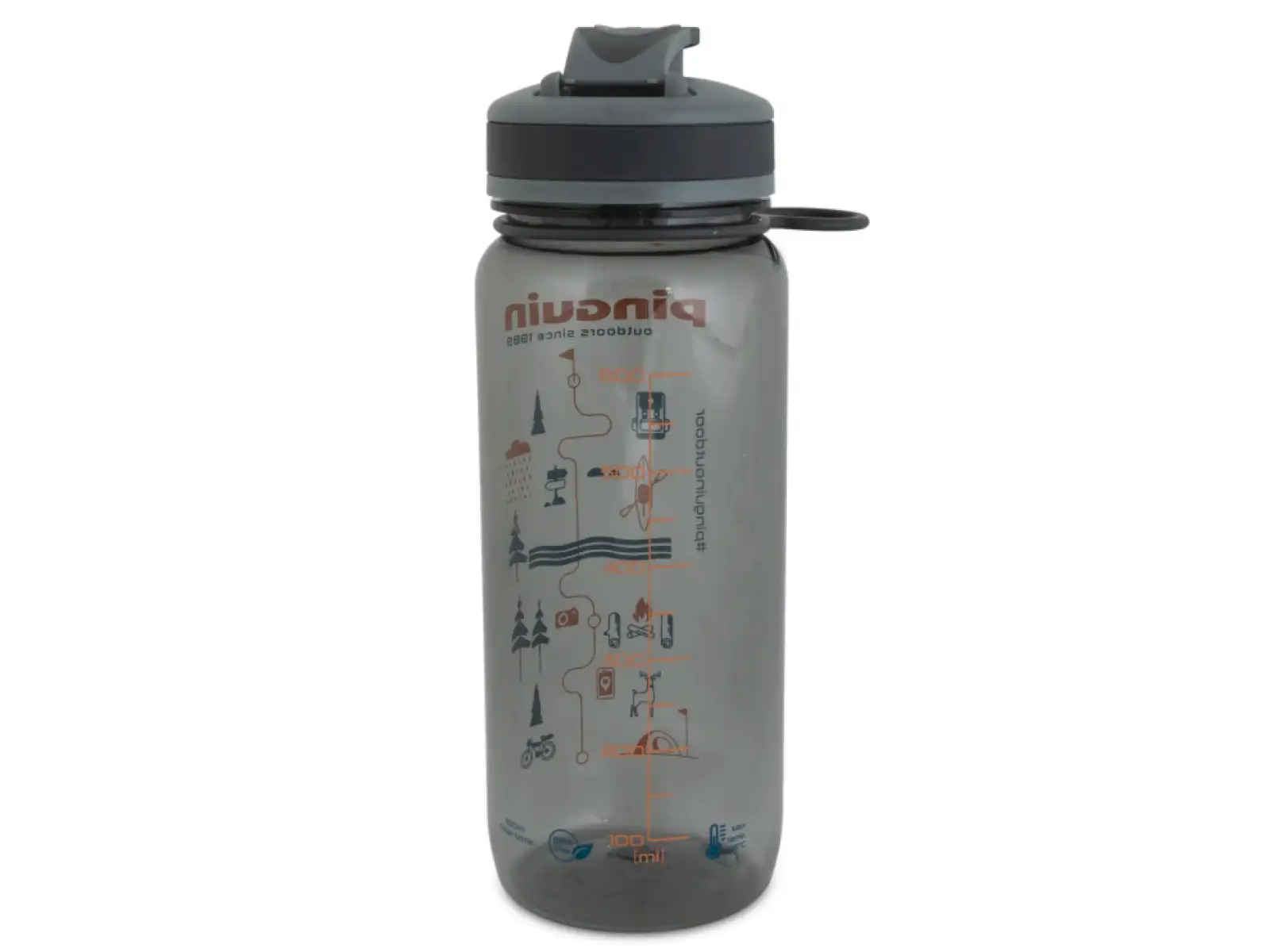 Pinguin Tritan Sport butelka 0,65l grey