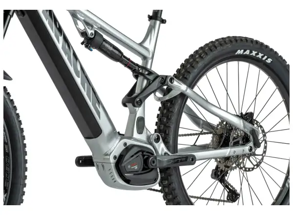 Apache Quruk 3 Bosch 1000 Wh rower elektryczny w pełni zawieszony srebrna