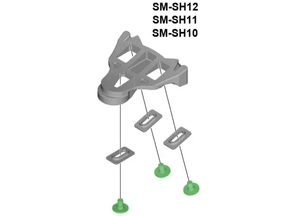 Shimano śruby mocujące do PD-R9100