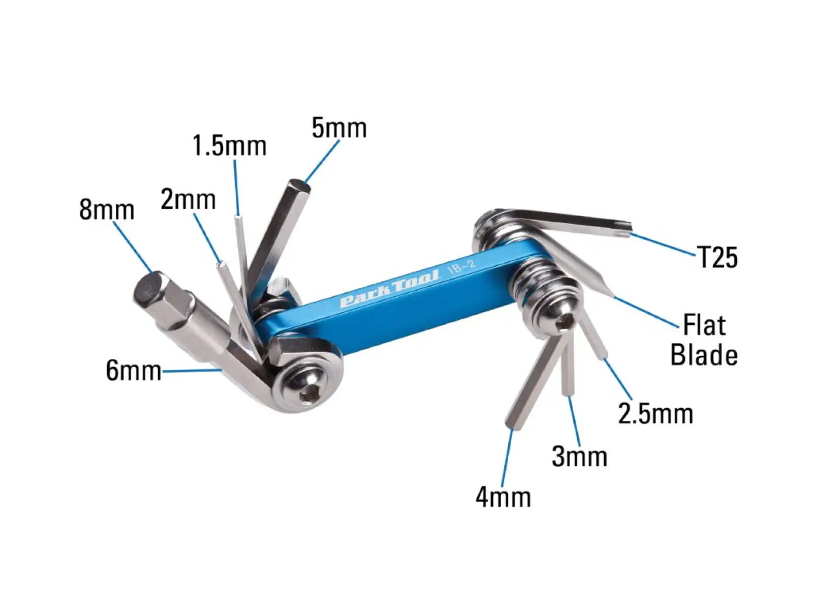 Park Tool IB-2 multitool I-Beam 10 funkcji