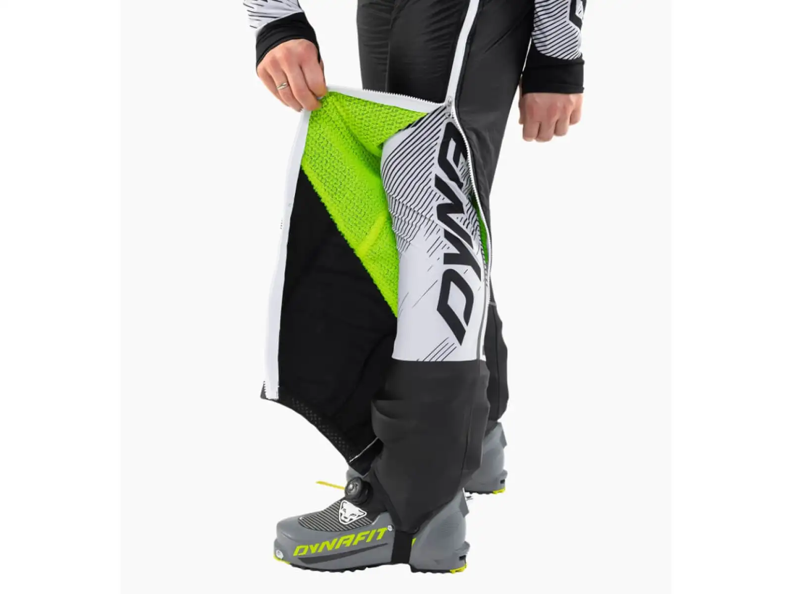 Dynafit DNA Polartec Alpha unisex spodnie black out nimbus