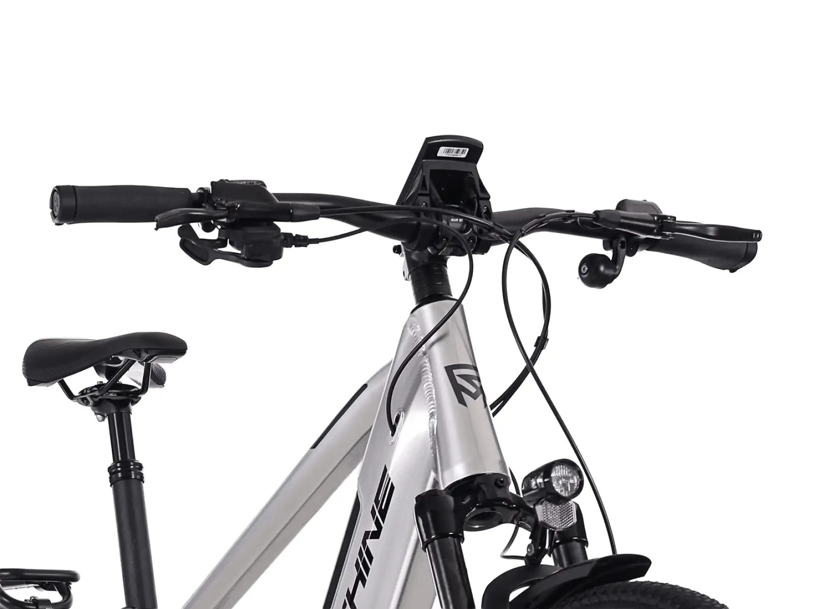 Rock Machine eSTORM 70 TOUR górski rower elektryczny Gloss Silver/Black/Grey