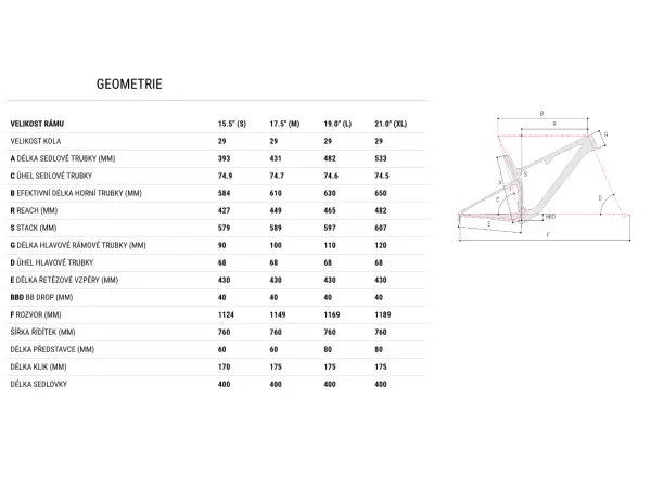 Superior Team XF 29 Issue rower górski Gloss Carbon/Chrome