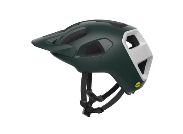 POC Cularis MTB kask Pargasite Green Matt/Hydrogen White Matt