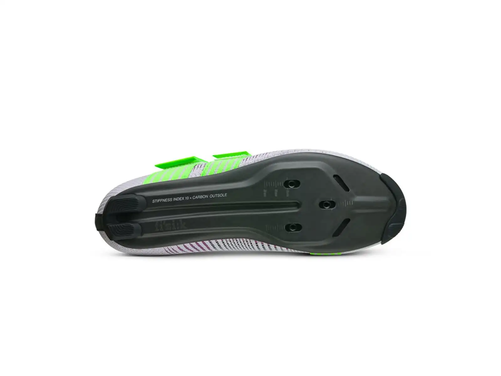 Fizik Vento Powerstrap Aeroweave szosowe buty kolarskie Light Violet/Neon Green